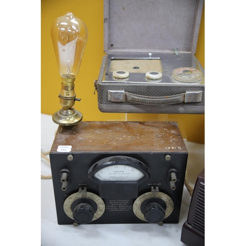 944 - THIS LOT HAS NOW BEEN WITHDRAWN BY THE VENDOR.
Four Vintage Radios by Vidor, General Radio and GEC. ... 