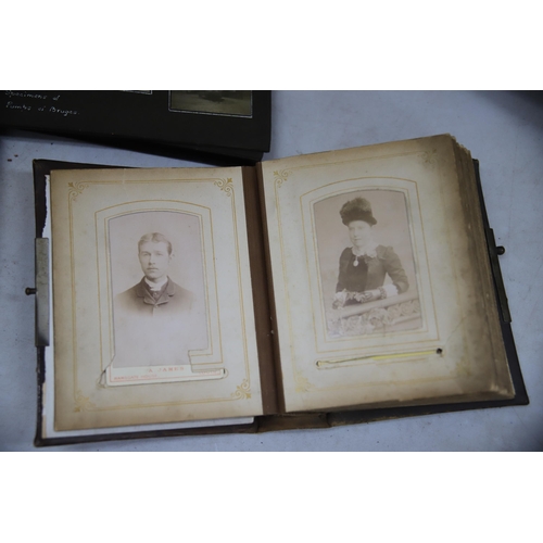 946 - Good Selection of Antique Photo Albums. Some have old and interesting photos. See photos.