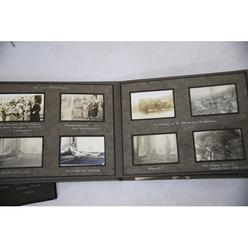 946 - Good Selection of Antique Photo Albums. Some have old and interesting photos. See photos.