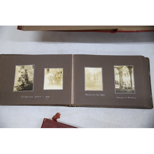 946 - Good Selection of Antique Photo Albums. Some have old and interesting photos. See photos.