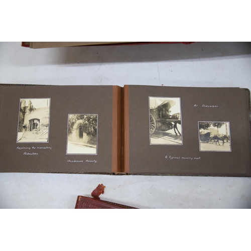 946 - Good Selection of Antique Photo Albums. Some have old and interesting photos. See photos.