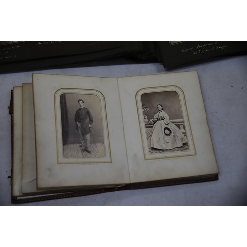 946 - Good Selection of Antique Photo Albums. Some have old and interesting photos. See photos.