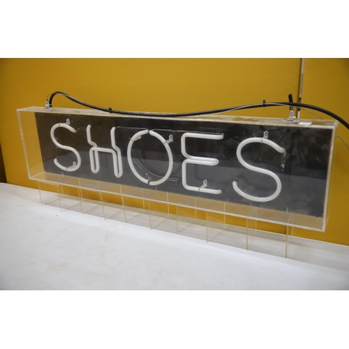 950 - THIS LOT HAS NOW BEEN WITHDRAWN BY THE VENDOR.

Lovely Old Neon Shop Sign in untested condition.  10... 