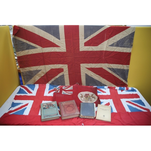 954 - THIS LOT HAS NOW BEEN WITHDRAWN BY THE VENDOR.
Boer War era Cotton Union Jack Flag 27 x 17 inches , ... 