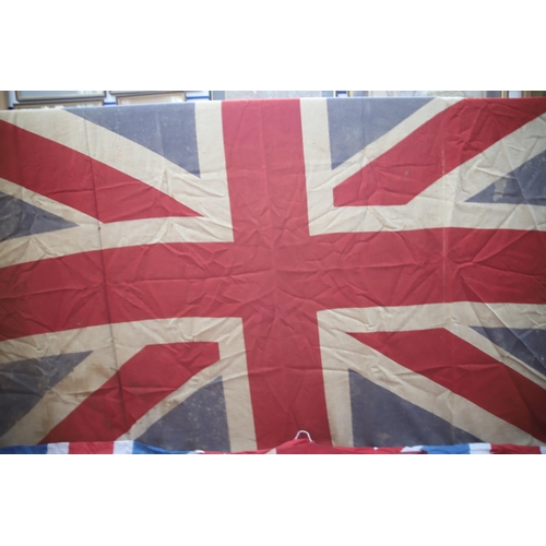 954 - THIS LOT HAS NOW BEEN WITHDRAWN BY THE VENDOR.
Boer War era Cotton Union Jack Flag 27 x 17 inches , ... 