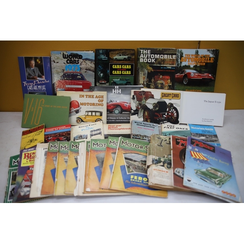 955 - THIS LOT HAS NOW BEEN WITHDRAWN BY THE VENDOR.
Selection of Motoring Books relating to vintage Marqu... 