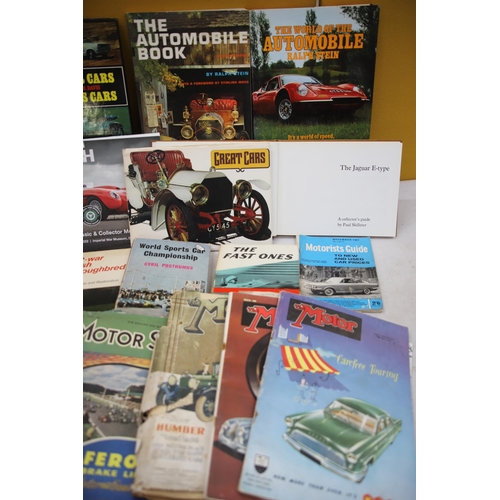 955 - THIS LOT HAS NOW BEEN WITHDRAWN BY THE VENDOR.
Selection of Motoring Books relating to vintage Marqu... 