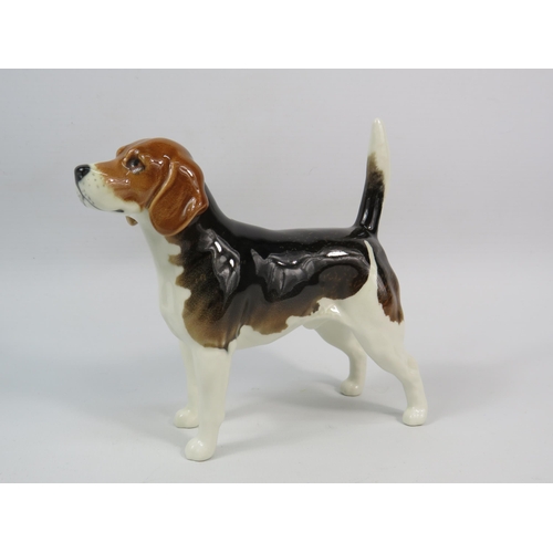 15 - Beswick Grey Pigeon figurine model no 1383 and a Beswick  Beagle Champion Wendover Billy.