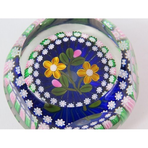 40 - Perthshire Annual Collection 2000A Limited edition Bouquet in Basket paperweight, approx 2.5