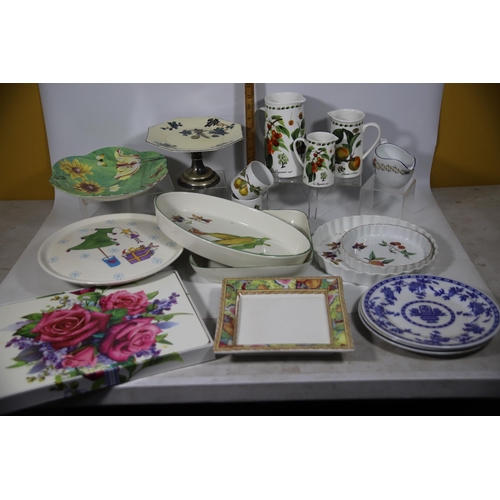 2003 - Assorted Dinnerware and cake plates.  See photos.