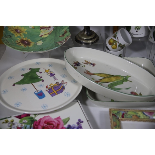 2003 - Assorted Dinnerware and cake plates.  See photos.