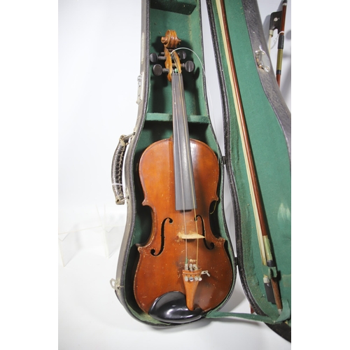 2004 - Two Violins, both with bows, one with case. See photos.