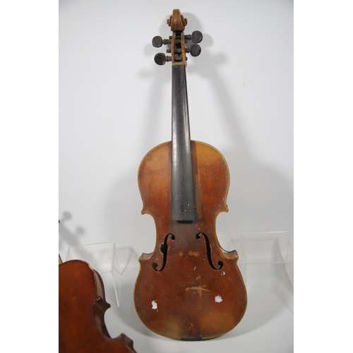 2004 - Two Violins, both with bows, one with case. See photos.