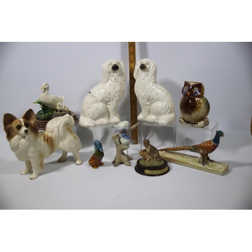 2010 - Mixed Ceramic Animal figures. See photos.