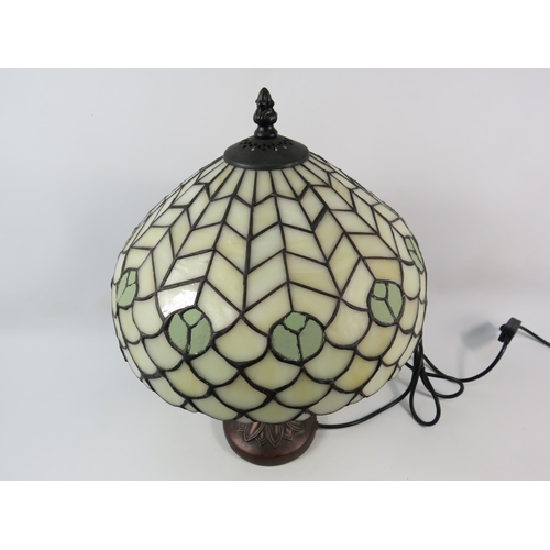 75 - Tiffany style table lamp, 17