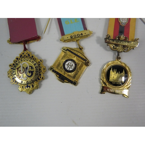 138 - Seven RAOB Masonic medals.