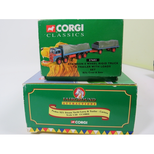 1003 - Corgi Classics Chipperfield's Circus Die Cast 1:50 Scale of an Atkinson 8 wheel rigid Truck and Trai... 