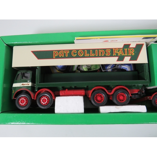 1014 - Two Corgi Classics Showman's Range Die Cast 1:50 Scale models. ERF Dodgem Truck and Trailer set plus... 