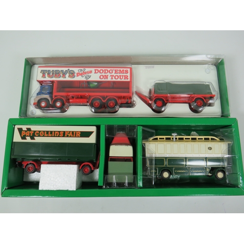 1015 - Two Corgi Classics Showman's Range Die Cast 1:50 Scale models. Both with original boxes. See photos.... 