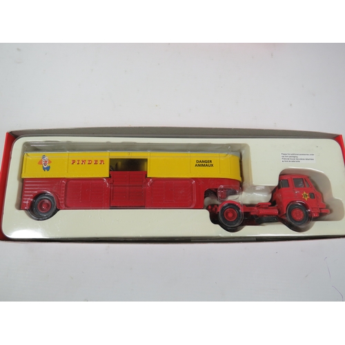 1016 - Four Corgi Die Cast 1:50 Scale models of French Circus Vehicles. All boxed. See photos for details.