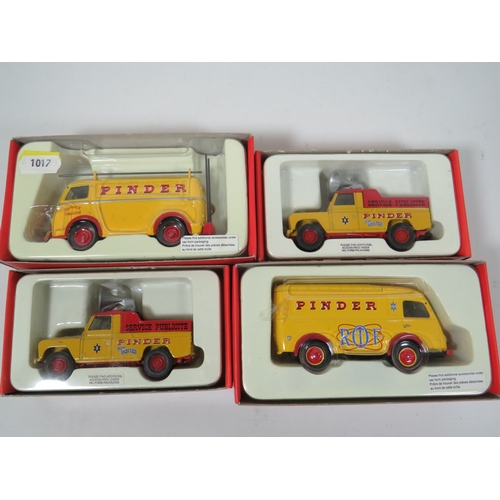 1017 - Four Corgi Die Cast 1:50 Scale models of French Circus Vehicles. All boxed. See photos for details.