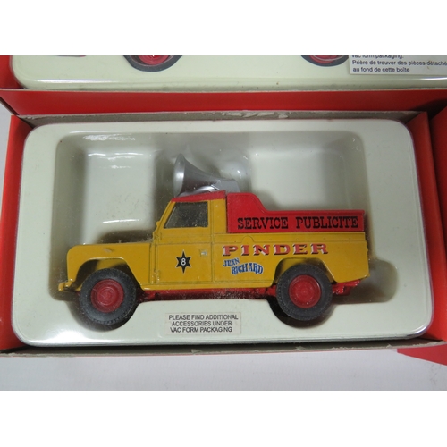 1017 - Four Corgi Die Cast 1:50 Scale models of French Circus Vehicles. All boxed. See photos for details.