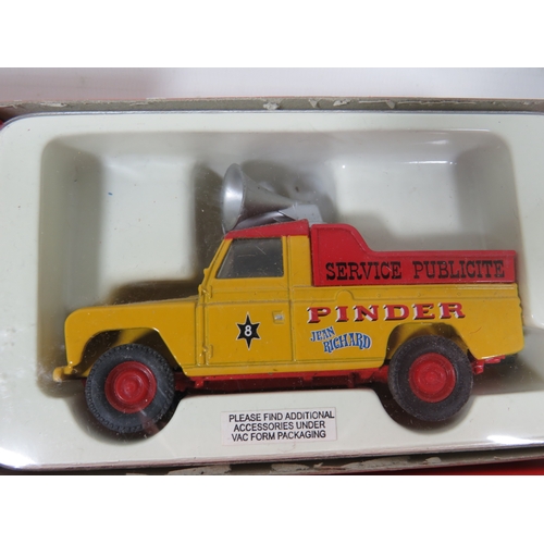 1017 - Four Corgi Die Cast 1:50 Scale models of French Circus Vehicles. All boxed. See photos for details.