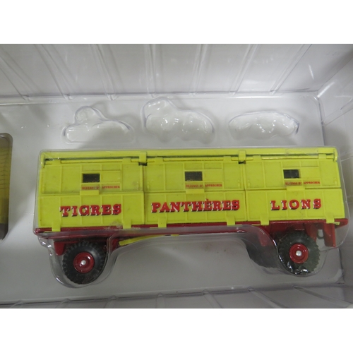 1021 - Three Die Cast 1:50 scale models of Circus Vehicles. All in original boxes. See photos