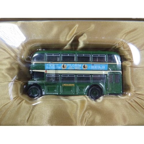 1027 - Three Corgi Die Cast models of Buses. All with original boxes. See photos.