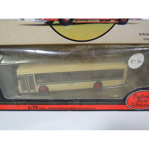 1028 - Five Die Cast Models of Buses, Two are Corgi Classics. All boxed in unused condition. See photos.