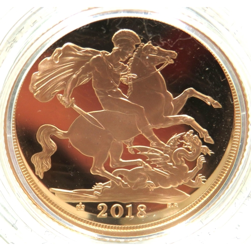 203 - Royal Mint 2015 Gold Proof Sovereign, Limited edition 2032/10,500, Comes complete with attractive Po... 