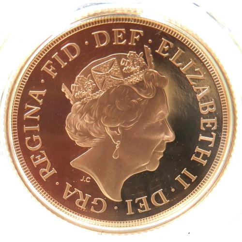 207 - Royal Mint 2019 Gold Proof Sovereign, Limited edition 2865/9,500, Comes complete with attractive Pol... 