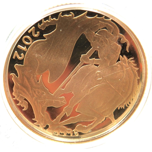 208 - Royal Mint 2012 Gold Proof Sovereign, Limited edition 1139/5,500, Comes complete with attractive Pol... 