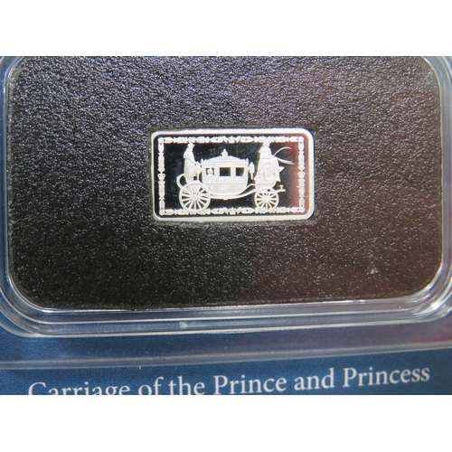 246 - Queen Elizabeth II Coronation Procession Silver Ingot Collection which consists of Twelve 999.9 Silv... 