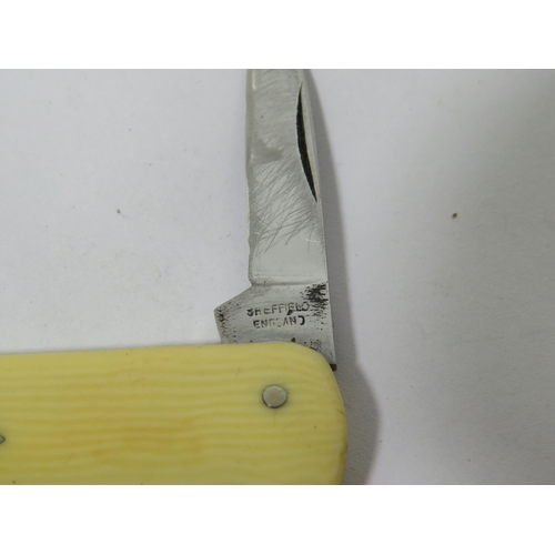 277 - Vintage  Sheffield Made Vignar,  Advertising Penknife dating to 1932 and made for Stoates Flour Co. ... 