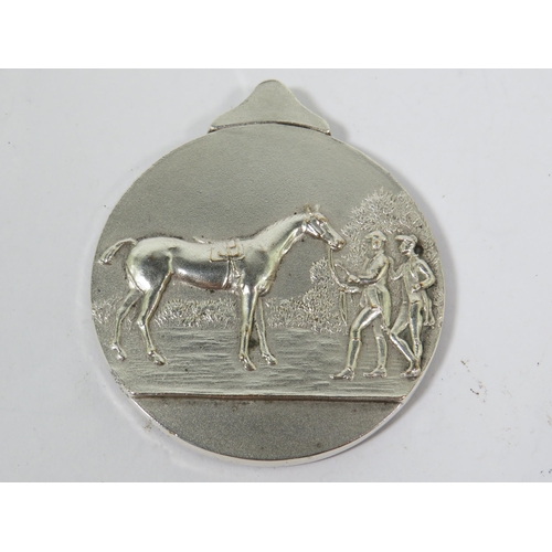 288 - Hunters Improvement and Light Horse Breeds Society Medal awarded 1962 with original velvet lined box... 