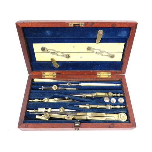 289 - Vintage Technical Drawing set by Rowney of London in very good and complete condition.  See photos