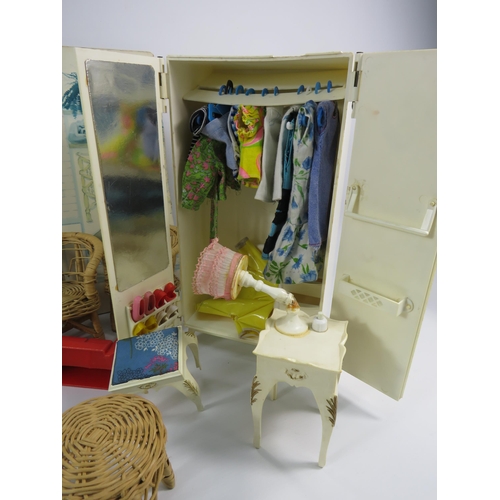 1052 - Selection of Sindy Doll Accessories furniture and clothes.