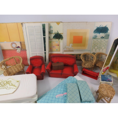 1052 - Selection of Sindy Doll Accessories furniture and clothes.