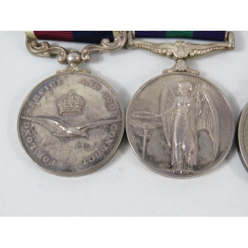 179 - Long Service and General service (Arabian Penninsula)medals Awarded to 4018608 Act Sgt M.L.T Wright ... 