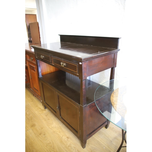 1209 - Early 20th Century Console Sideboard with drawers above. In good condition Dimensions are approx H:4... 