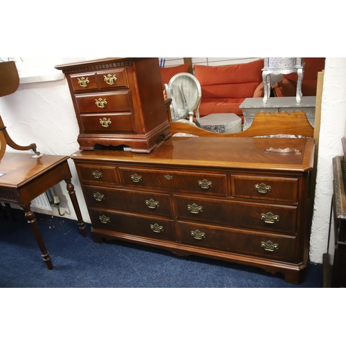 1220 - Large Drexel chest of drawers plus one Drexel smaller chest.  Larger chest measures approx H:31 x W:... 