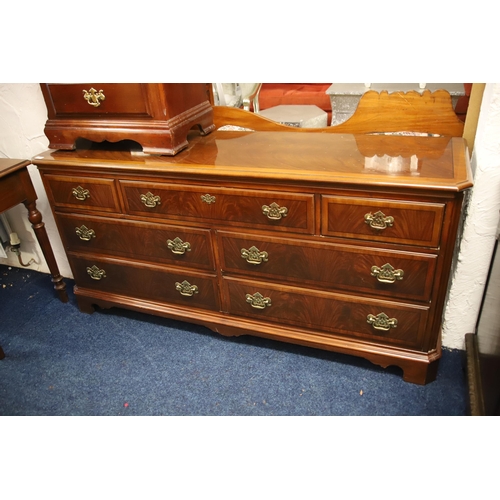 1220 - Large Drexel chest of drawers plus one Drexel smaller chest.  Larger chest measures approx H:31 x W:... 