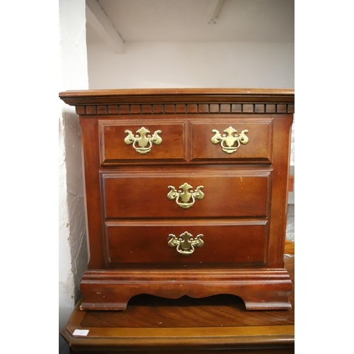 1220 - Large Drexel chest of drawers plus one Drexel smaller chest.  Larger chest measures approx H:31 x W:... 