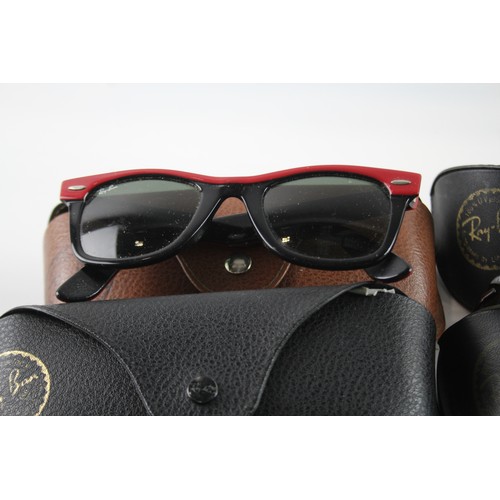 406 - Collection of Designer Rayban Sunglasses Inc Cases  x 5 2306080