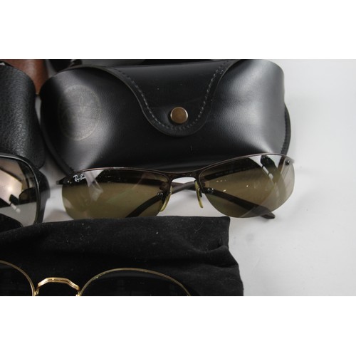 406 - Collection of Designer Rayban Sunglasses Inc Cases  x 5 2306080