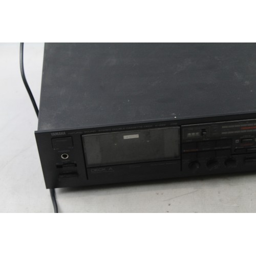 411 - Yamaha Twin Tape Deck UNTESTED  2306247