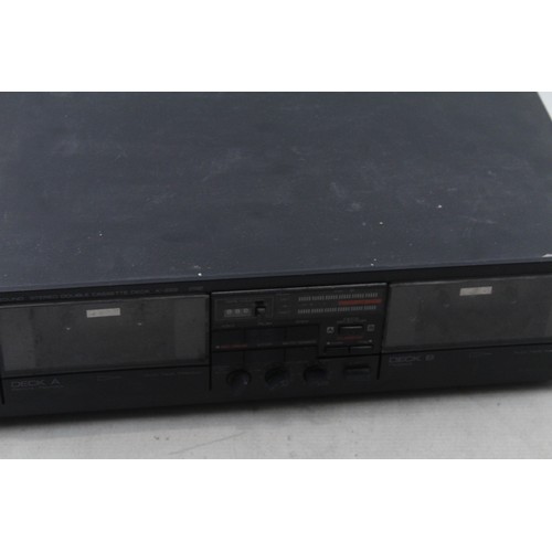 411 - Yamaha Twin Tape Deck UNTESTED  2306247