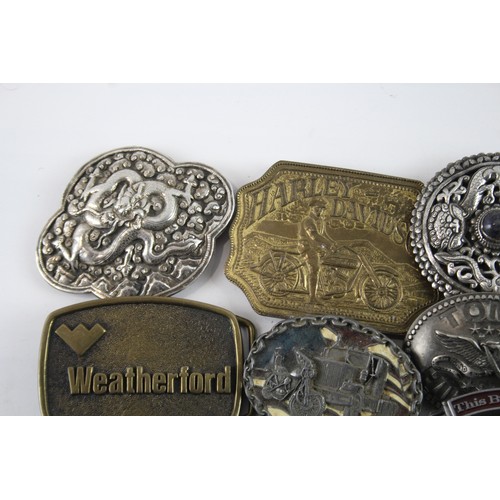 422 - Vintage Belt Buckles Branded Assorted Inc Metal Etc Joblot 2306246