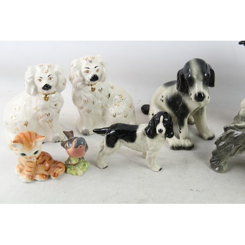 433 - Collectable Ornaments Beswick Dogs, Other Makers, Cat, Bird Etc 574860